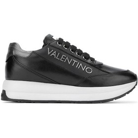 Resim Mario Valentino Kadın Hakiki Deri Siyah Sneakers & Spor Ayakkabı 1040 91e1002 Bn Ayk Y24 Black/gunmetal Siyah 