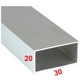 Resim Alüminyum Kutu Profil Kare Boru 20 X 30 Mm 440171335 