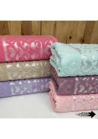 Resim Bimar Bukle Jakarlı Soft Motif Desenli El Ve Yüz Havlusu 50 X 90 Cm X 3 Adet Çok Renkli 