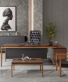 Resim Vip Arya Ofis ve Büro Yönetici Makam Takımı 