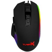 Resim Turbox BlastOff TR-M12 2400Dpi Usb Kablolu Siyah Gaming Optik Mouse RGB Turbox