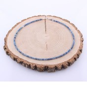 Resim Deniz Doğal Taş Sertifikalı Kyanit ( Taşlar) Doğaltaş Kolye 3 Mm - M401 