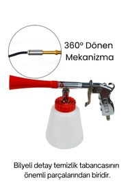 Resim Apex Detay Temizlik Tabancası Bilyeli Mekanizması ve Kılcal Hortumu 2 Parça Set uyumlu 