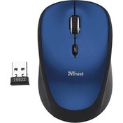 Resim Trust 24551 YVI+ Sessiz Mavi Kablosuz Mouse 