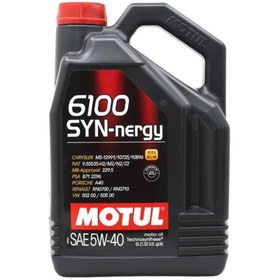 Resim Motul 6100 Syn-nergy 5w40 5 Litre Motor Yağı 