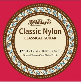 Resim D'addario J2701 Klasik Gitar Tek Teli. Classıc Nylon. Normal Tens 
