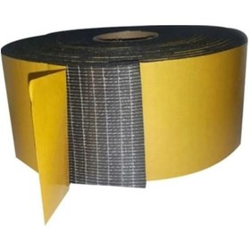 Resim Araç Oto Ses Isı Yalıtım Malzemesi Flexi Kauçuk Sünger Yapışkanlı 9mm Kalın 30cmx10mt 