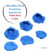 Resim Yedek Mopu 3 Adet - Mikrofiber Bez Cam Temizleme Aparatı 