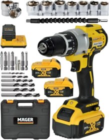 Resim zamir hirdavat ŞARJLI MATKAP 13 MM ÇELİK MANDREN 10 PİLLİ 