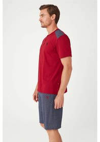 Resim U.s. Polo Assn. 12032 Erkek 3'lü Pijama Takım 001 