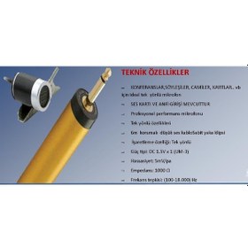 Resim D-SOUND AS-70 YAKA MİKROFONU 