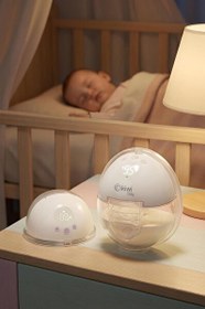 Resim Kiwibaby KBABY-53 1200 mAh Şarjlı 6 Mod 180 ML Hazne Giyilebilir Göğüs Pompası 