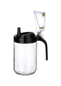 Resim Cam Yağdanlık - Kulplu Sirkelik Sosluk 660ml Çok Renkli 