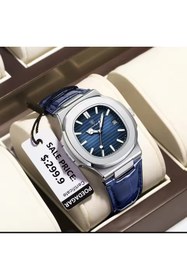 Resim OLEVS DERİ KORDONLU 25 SENE SONRA GELEN YENİLİK PATEKSS LÜX ERKEK KOL SAATİ 