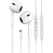 Resim Kablolu Kulak Içi Kulaklık 120 cm Ses Açma Kapama Hd Ses Kalitesi Mikrofonlu Type C Kulaklık Samsung Xiaomi Iphone 15 Promax 