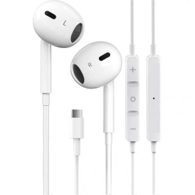 Resim Kablolu Kulak Içi Kulaklık 120 cm Ses Açma Kapama Hd Ses Kalitesi Mikrofonlu Type C Kulaklık Samsung Xiaomi Iphone 15 Promax 