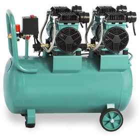 Resim Gap Kompresör Gpy 1500x2 Hava Kompresörü Yüksek Emişli Yağsız Teknoloji 50 L 