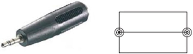 Resim VIVANCO 41054 5 23 N Ses Adaptörü 