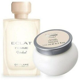 Resim Oriflame Eclat Femme Weekend Parfüm Seti Krem Ve Parfüm 