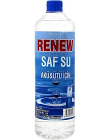 Resim Renew Saf Su 1 Litre - Akü ve Ütü için Kullanıma Uygundur 