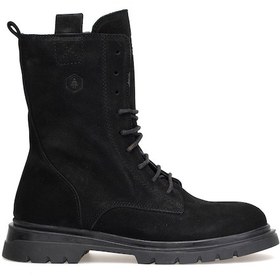 Resim Hammer Jack 102 22730-z Paulina Kadın Hakiki Deri Klasik Bot Siyah Siyah 