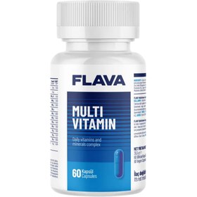 Resim FLAVA Multivitamin 60 Kapsül 