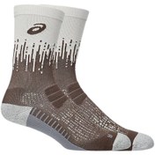 Resim Asics Performance Run Sock Crew Unisex Gri Çorap 