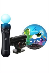 Resim Sony Playstation Ps3 Move Seti Playstation 3 Move Kol Kamera Starter Disc (TEHŞİR ÜRÜN) 