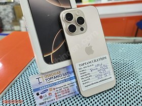 Resim Apple iPhone 16 Pro İkinci El TR | 512 GB | Çöl Titanyum 