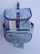 Resim Taros Ana Okulu Çantası Cat Sırt Çantası Kot Şeklinde 5441 