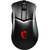 Resim MSI GG CLUTCH GM51 LIGHTWEIGHT 85 GRAM ESPORTS WIRELESS GAMING MOUSE MAX 26000 DPI 1MS PIXART PAW-3395 OPTIK SENSOR OMRON SWITCH RGB 