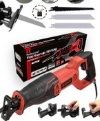 Resim Assur ASR616 750W Tilki Kuyruğu Testere Kırmızı 