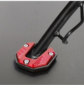 Resim Fochsia 4 Renk Seçenekli Kırmızı Küçük Boğa Alaşımlı Motosiklet Pedal Uzatma Aparatı 