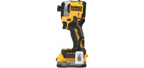 Resim Dewalt DCF850E2T 18V 1.7AH Li-Ion Power Stack Kömürsüz Çift Akülü Darbeli Tornavida 