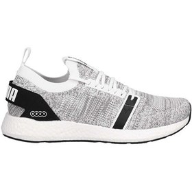Resim Puma NRGY Neko Engineer Knit Erkek Spor Ayakkabı(191097-08) Gri - Beyaz 
