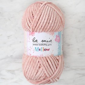 Resim La Mia Mellow Pudra Pembe El Örgü İpi - 924 - 34168 