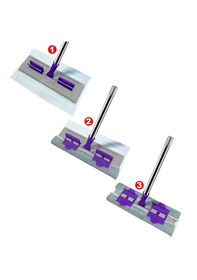 Resim Pony Mandallı Mop Mikrofiber Yüzey Temizlik Seti 