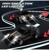 Resim Yezan01 1/64 2.4g Hızlı Drift 4wd Rc Araba, Uzaktan Kumanda, 1-43 Ölçek, Black Box Siyah Siyah 