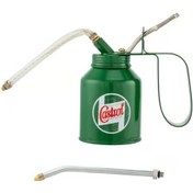 Resim Retro Yağdanlık Yeşil Pompalı 200ml / Castrol 