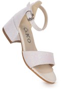 Resim Kiko Kids Alexa Günlük Kız Çocuk 4 Cm Topuklu Sandalet Abiye Ayakkabı 