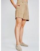 Resim Valmenti Prunella Kadın Bej Süet Hakiki Deri Loafer Ayakkabı 902 6765 Bn Ayk Y23 Bej 