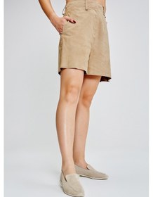 Resim Valmenti Prunella Kadın Bej Süet Hakiki Deri Loafer Ayakkabı 902 6765 Bn Ayk Y23 Bej 