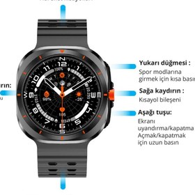 Resim Piranha 9922 1.53" Akıllı Saat + 2 Kordon (İthalatçı Garantili) 