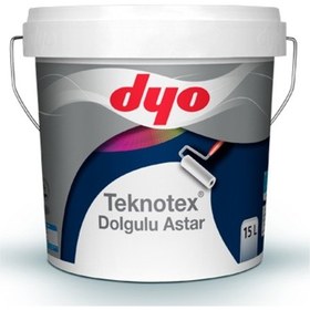 Resim Dyo Teknotex Dolgulu Dış Cephe Astarı 15 Lt Beyaz 