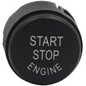 Resim Yunboo Bmw 5/6/7 Serisi F01-f13 2009-2013 İçin Plastik Siyah Motor Başlatma-durdurma Düğme Kapağı, Doğru Konnektörlü, Kolay Kurulum 