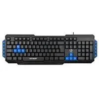 Resim Hytech HYK-46 GAMY Siyah USB Mavi Tuşlu Q Gaming Oyuncu Klavyesi 