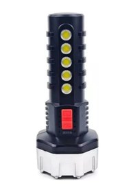 Resim P-17 17+5 Cob Ledli Işıldak Fener Tdrtr Çok Renkli 