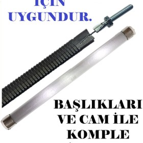 Resim Norm Dikey Isıtıcı Sobalar Için 50 Cm Mikatronik Rezistans Takımı (rezistans+buzlu Cam+başlık) 