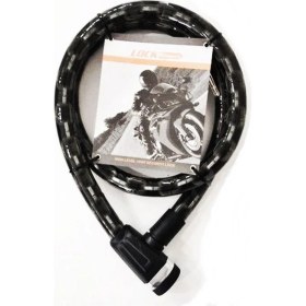 Resim Kinguard 6031 Kalin Zincirli Motosiklet Kilidi 150 cm 