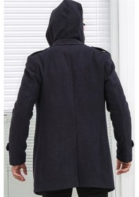 Resim Plt9401 Dewberry Erkek Palto-diagonal Lacivert Diagonal Lacivert 